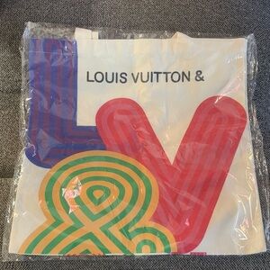 New Louis Vuitton Colorful Graphic Tote